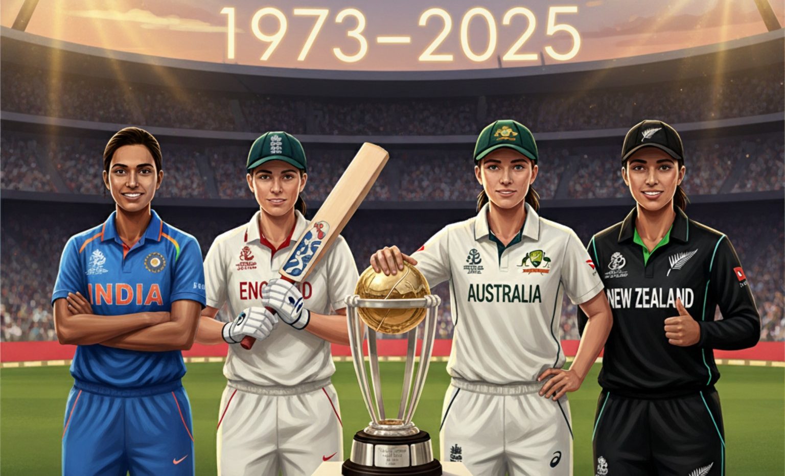 Women’s Cricket World Cup “1973–2022”